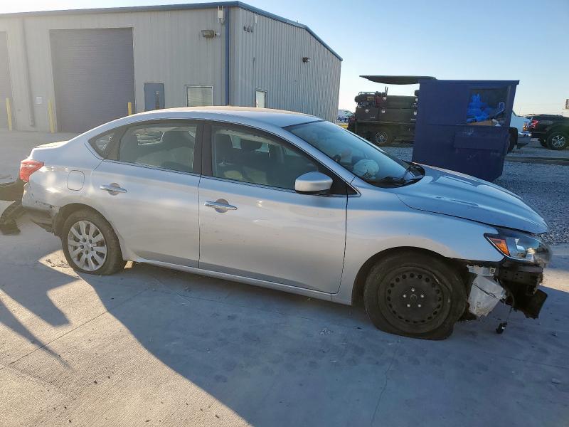3N1AB7AP8KY303624 - 2019 NISSAN SENTRA S Күміс фото 4