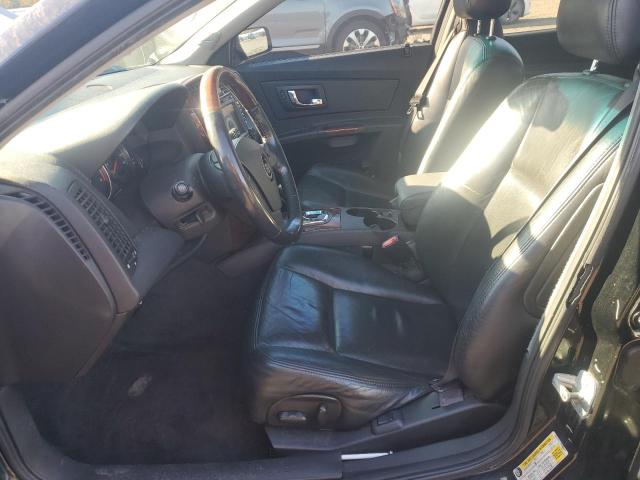1G6DP577160118423 - 2006 CADILLAC CTS HI FEATURE V6 BLACK photo 7