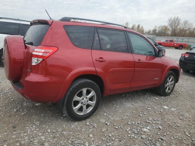 2T3DF4DV7AW075336 - 2010 TOYOTA RAV4 LIMITED წითელი ფოტო 3