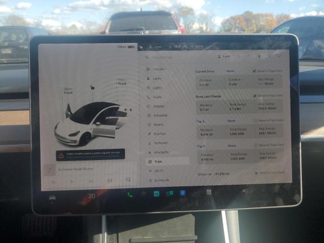 5YJ3E1EB5LF618063 - 2020 TESLA MODEL 3 თეთრი ფოტო 9