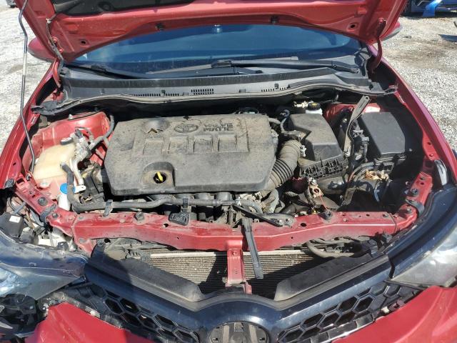 JTNKARJE2HJ526958 - 2017 TOYOTA COROLLA IM RED photo 11