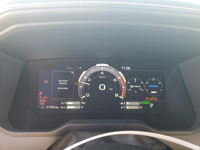 7SVAAABA9PX018145 - 2023 TOYOTA SEQUOIA SR5 SILVER photo 9