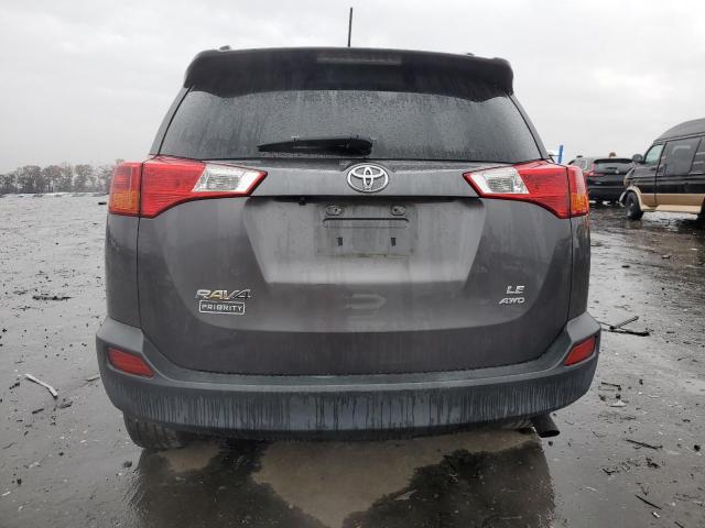 2T3BFREVXFW326229 - 2015 TOYOTA RAV4 LE CHARCOAL photo 6