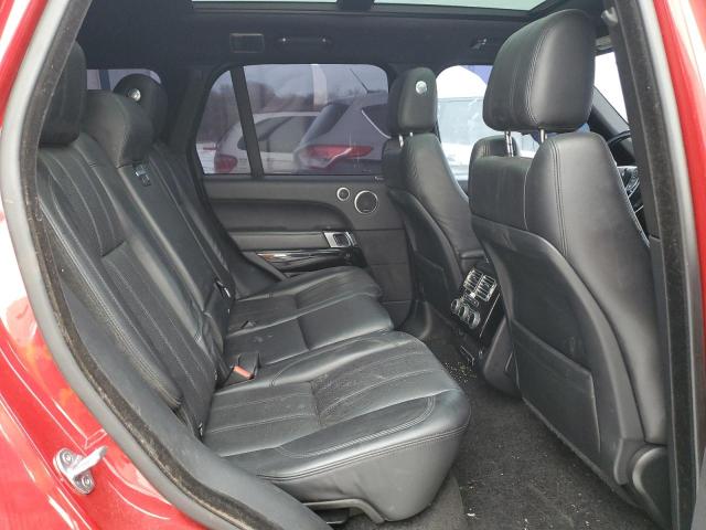 SALGS2KF4GA319372 - 2016 LAND ROVER RANGE ROVE HSE RED photo 11