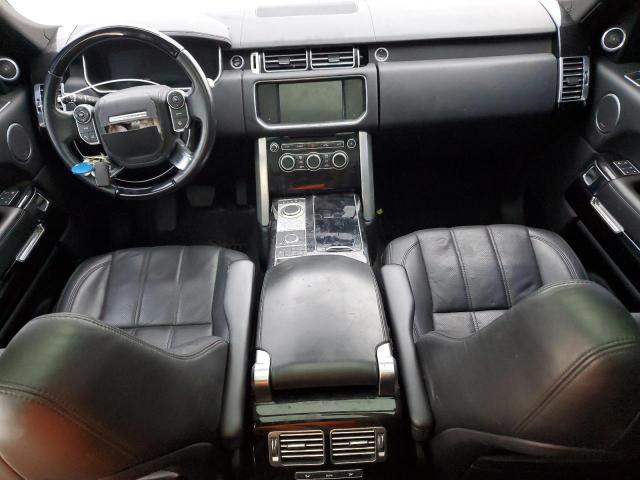 SALGS2KF4GA319372 - 2016 LAND ROVER RANGE ROVE HSE RED photo 8