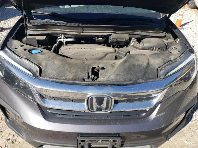 5FNYF6H55KB093445 - 2019 HONDA PILOT EXL Gris photo 12