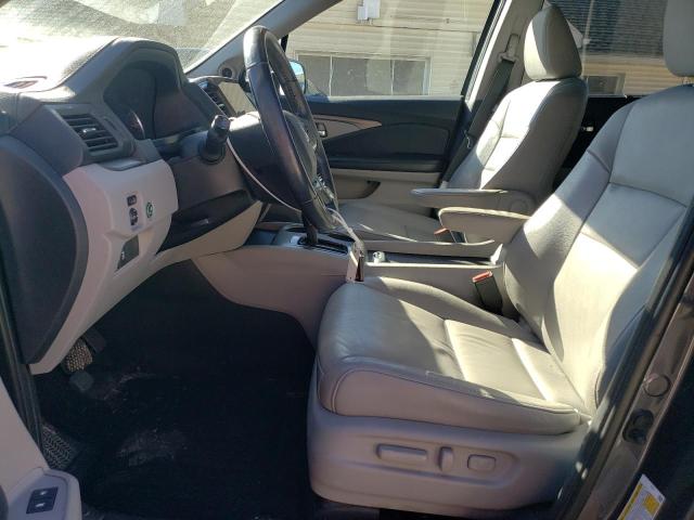 5FNYF6H55KB093445 - 2019 HONDA PILOT EXL Gris photo 7