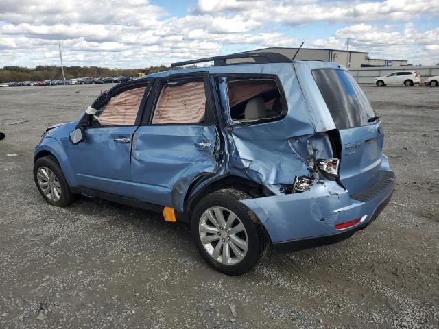 JF2SHAEC9BH703256 - 2011 SUBARU FORESTER LIMITED 蓝色 照片 2