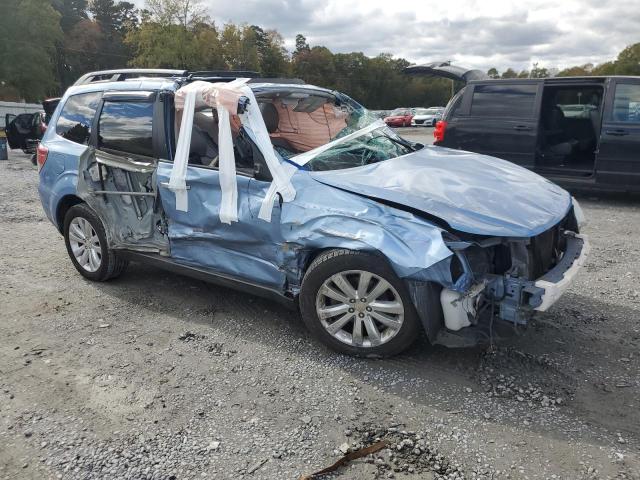 JF2SHAEC9BH703256 - 2011 SUBARU FORESTER LIMITED 蓝色 照片 4