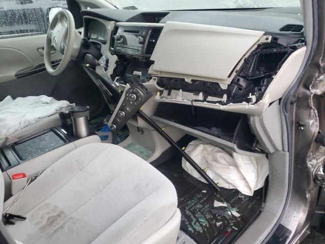 5TDKK3DC9BS125135 - 2011 TOYOTA SIENNA LE ნაცრისფერი ფოტო 8