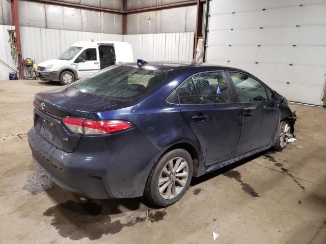 5YFB4MDE4PP045498 - 2023 TOYOTA COROLLA LE 蓝色 照片 3