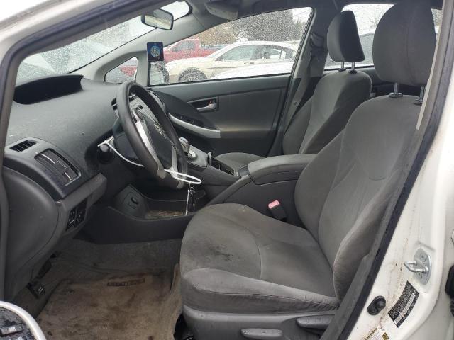 JTDKN3DU3B1411351 - 2011 TOYOTA PRIUS WHITE photo 7