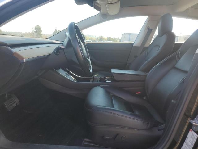 5YJ3E1EA4JF039697 - 2018 TESLA MODEL 3 Чорний фото 7