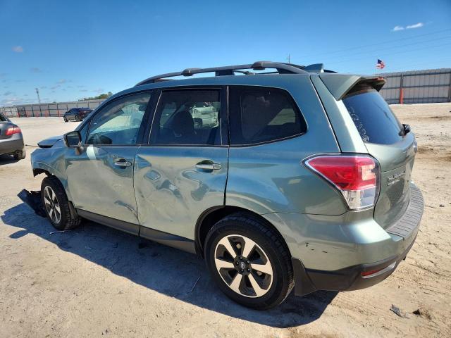 JF2SJAGC0JH607449 - 2018 SUBARU FORESTER 2.5I PREMIUM Зелений фото 2
