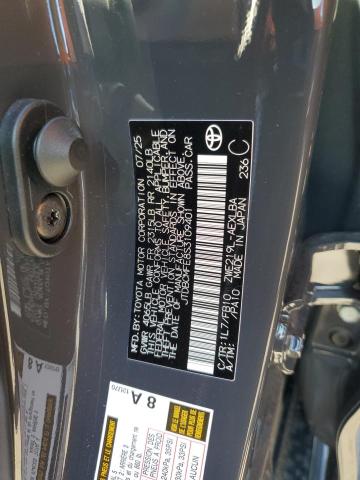 JTDBCMFE8S3109401 - 2025 TOYOTA COROLLA LE 灰色 照片 13