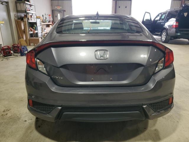 2HGFC3B37JH351626 - 2018 HONDA CIVIC EX GRAY photo 6