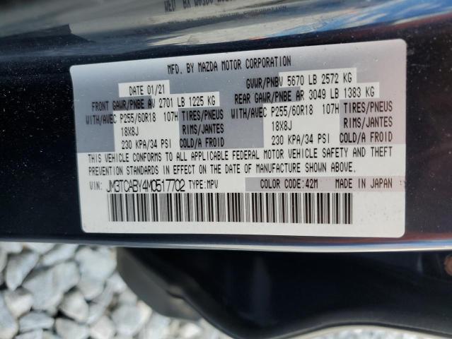 JM3TCABY4M0517702 - 2021 MAZDA CX-9 SPORT 蓝色 照片 14