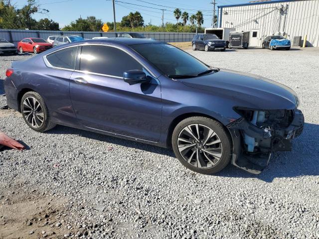 1HGCT2B83HA003680 - 2017 HONDA ACCORD EXL BLUE photo 4