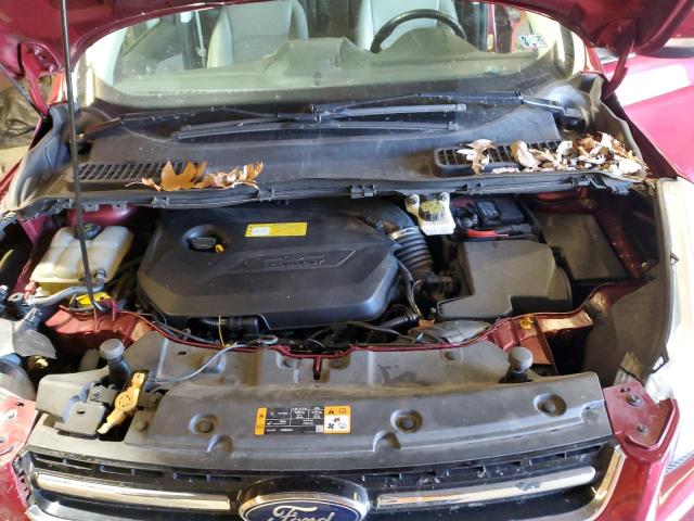 1FMCU9HX5DUB35802 - 2013 FORD ESCAPE SEL წითელი ფოტო 11