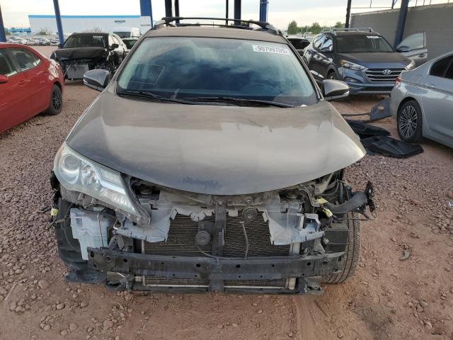 2T3WFREV2DW027140 - 2013 TOYOTA RAV4 XLE თაფლისფერი ფოტო 5