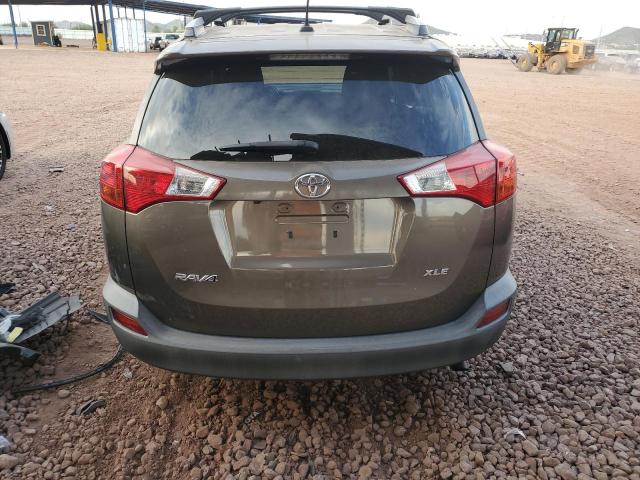 2T3WFREV2DW027140 - 2013 TOYOTA RAV4 XLE თაფლისფერი ფოტო 6