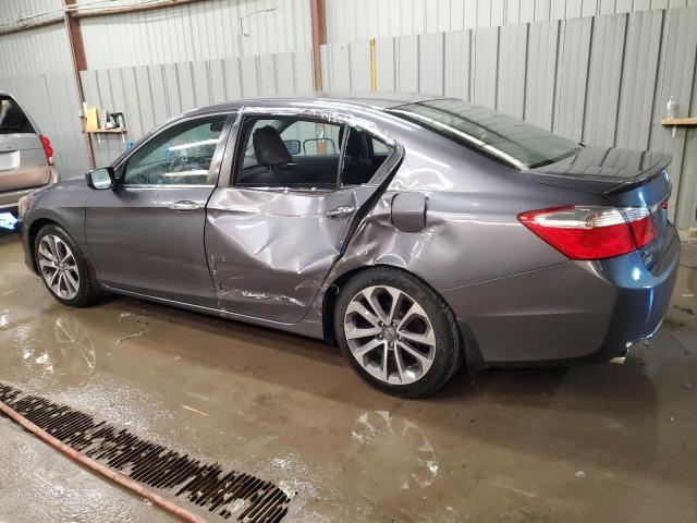 1HGCR2F52DA267885 - 2013 HONDA ACCORD SPORT رمادي صورة 2