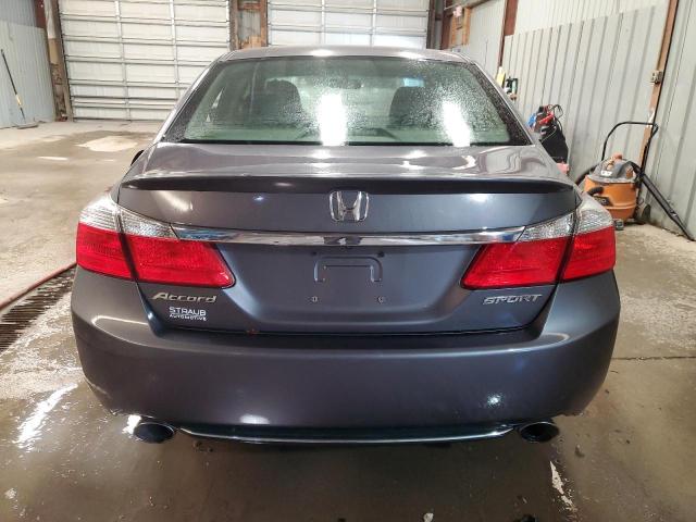 1HGCR2F52DA267885 - 2013 HONDA ACCORD SPORT رمادي صورة 6