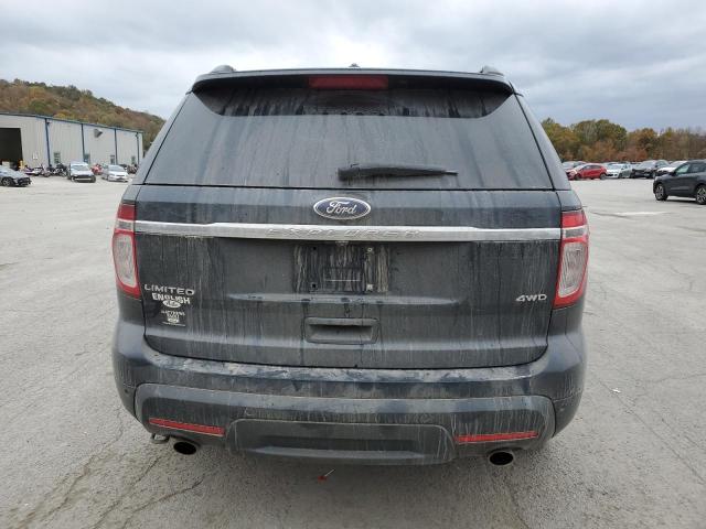 1FM5K8F82EGA95909 - 2014 FORD EXPLORER LIMITED BLACK photo 6