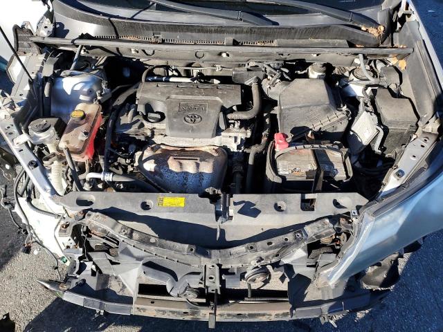 2T3BFREV0DW063309 - 2013 TOYOTA RAV4 LE SILVER photo 12