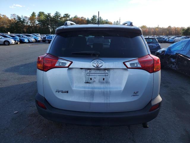 2T3BFREV0DW063309 - 2013 TOYOTA RAV4 LE SILVER photo 6