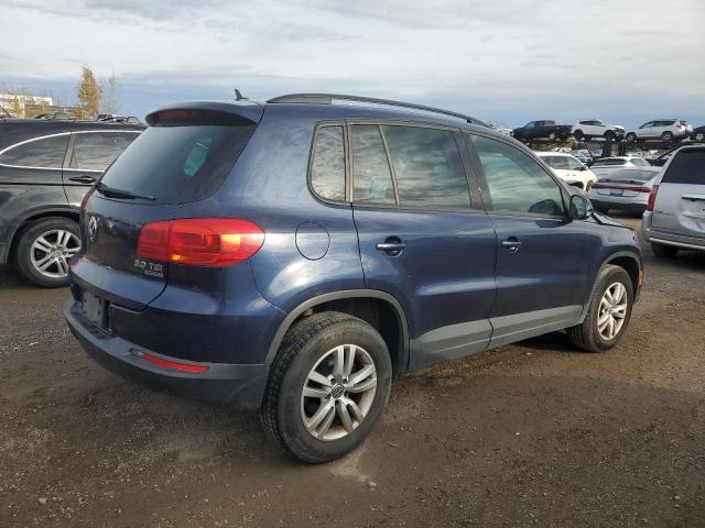 WVGJV3AX5EW578596 - 2014 VOLKSWAGEN TIGUAN S Կապույտ լուսանկար 3