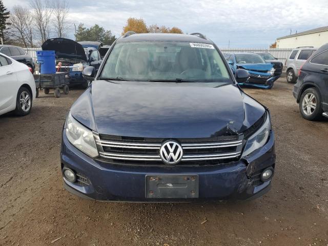 WVGJV3AX5EW578596 - 2014 VOLKSWAGEN TIGUAN S Կապույտ լուսանկար 5