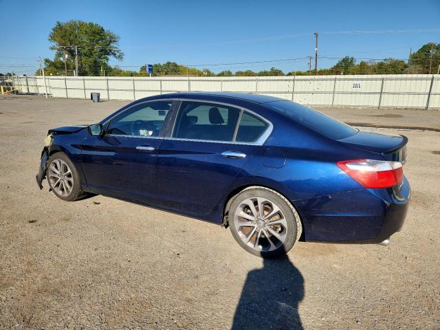 1HGCR2F52FA016433 - 2015 HONDA ACCORD SPORT BLUE photo 2