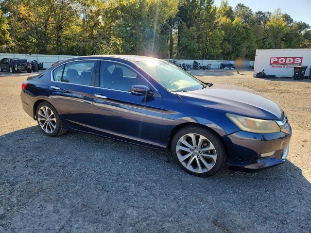 1HGCR2F52FA016433 - 2015 HONDA ACCORD SPORT BLUE photo 4