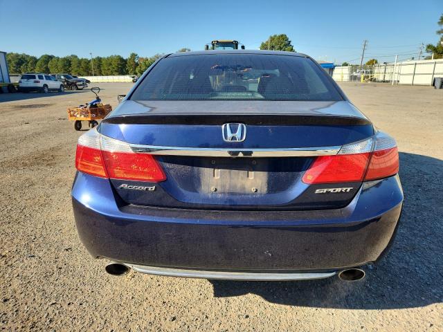 1HGCR2F52FA016433 - 2015 HONDA ACCORD SPORT BLUE photo 6