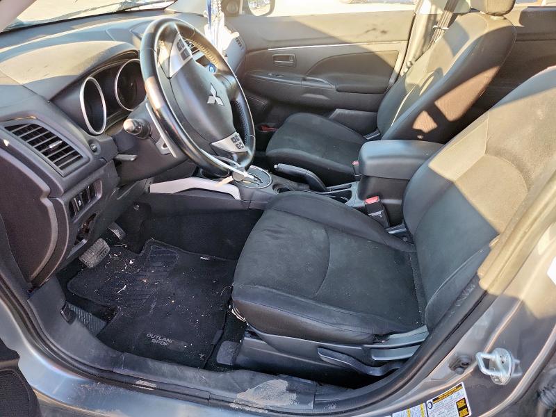 4A4AP3AU5DE013668 - 2013 MITSUBISHI OUTLANDER ES Մոխրագույն լուսանկար 7