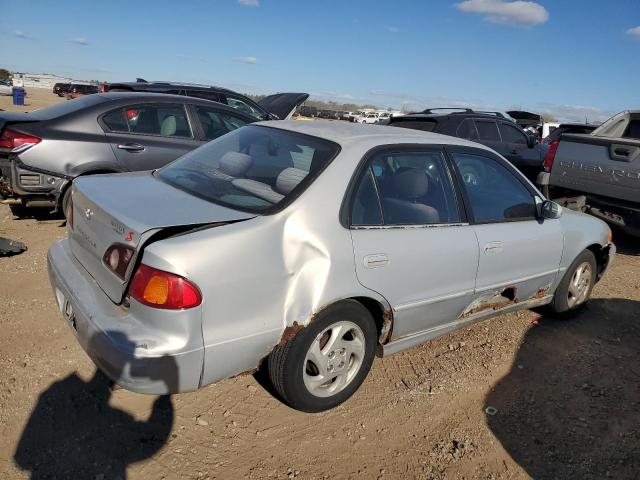 1NXBR12E71Z424598 - 2001 TOYOTA COROLLA CE SILVER photo 3