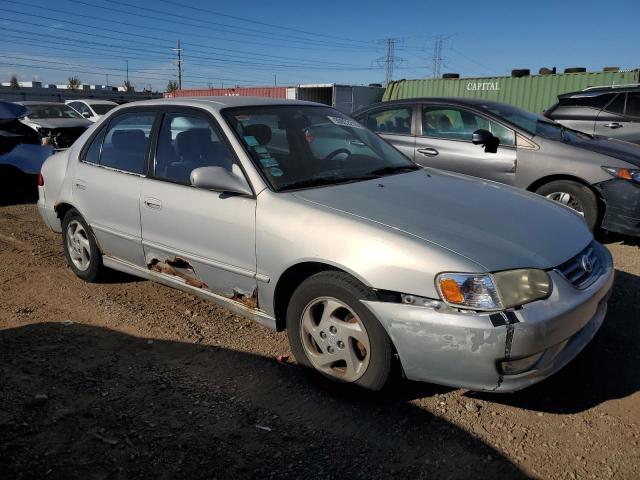 1NXBR12E71Z424598 - 2001 TOYOTA COROLLA CE SILVER photo 4
