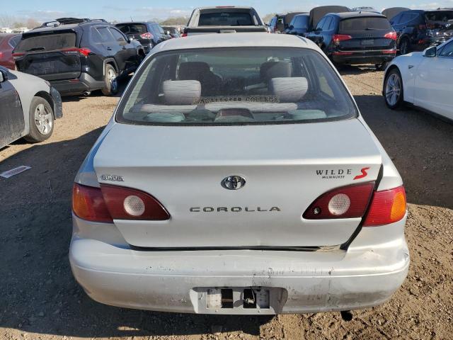 1NXBR12E71Z424598 - 2001 TOYOTA COROLLA CE SILVER photo 6