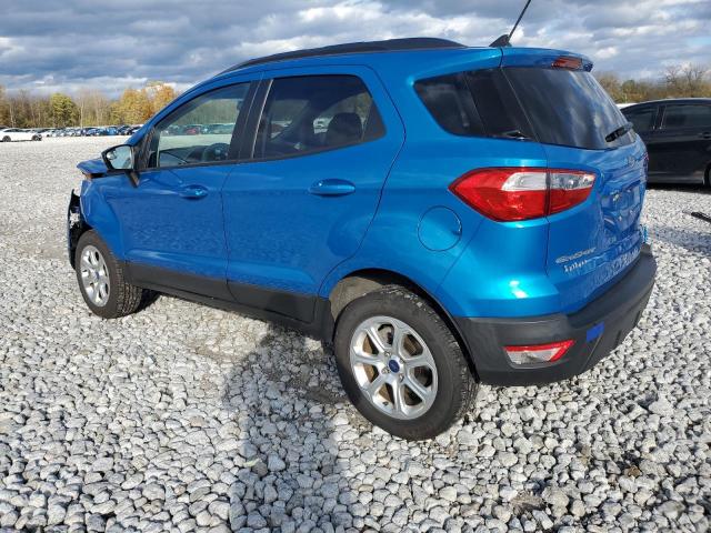 MAJ6S3GL1KC262803 - 2019 FORD ECOSPORT SE Синий фото 2