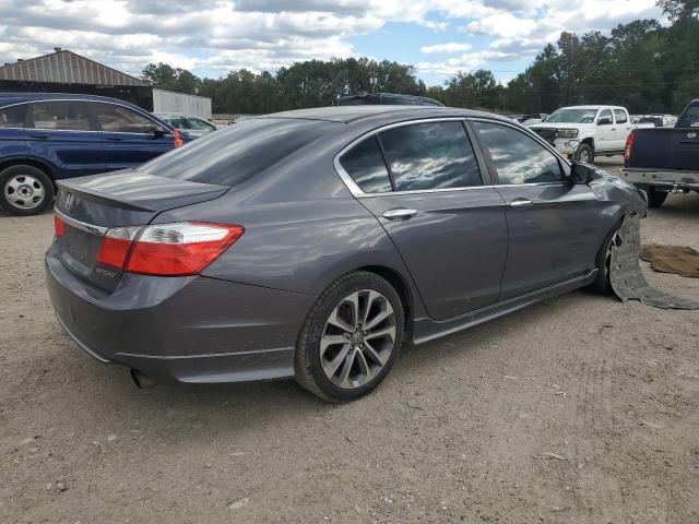 1HGCR2F52EA026846 - 2014 HONDA ACCORD SPORT GRAY photo 3