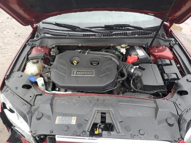 3LN6L5F91HR634039 - 2017 LINCOLN MKZ RESERVE წითელი ფოტო 11