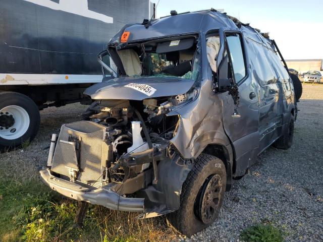 W1W4DBHY2MT051200 - 2021 MERCEDES-BENZ SPRINTER 2500 GRAY photo 2