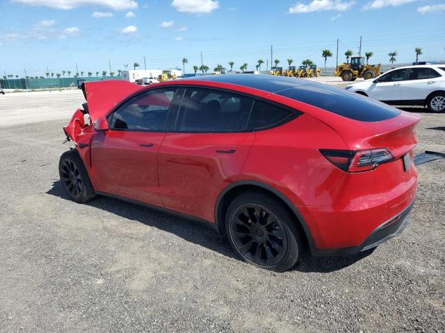 7SAYGDEE5NF387540 - 2022 TESLA MODEL Y Rojo foto 2