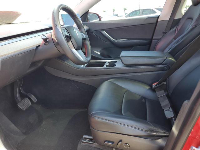 7SAYGDEE5NF387540 - 2022 TESLA MODEL Y Rojo foto 7