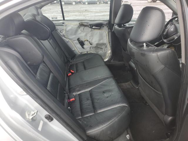 1HGCP26839A115220 - 2009 HONDA ACCORD EXL SILVER photo 10