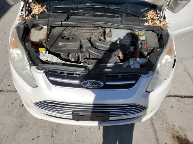 1FADP5BU7FL107098 - 2015 FORD C-MAX SEL WHITE photo 12