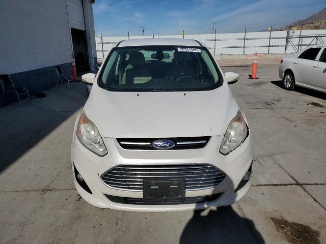 1FADP5BU7FL107098 - 2015 FORD C-MAX SEL WHITE photo 5