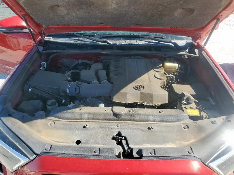 JTEBU5JR3K5711944 - 2019 TOYOTA 4RUNNER SR5/SR5 PREMIUM RED photo 12