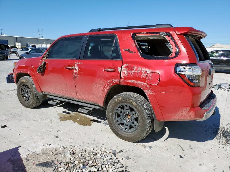 JTEBU5JR3K5711944 - 2019 TOYOTA 4RUNNER SR5/SR5 PREMIUM RED photo 2